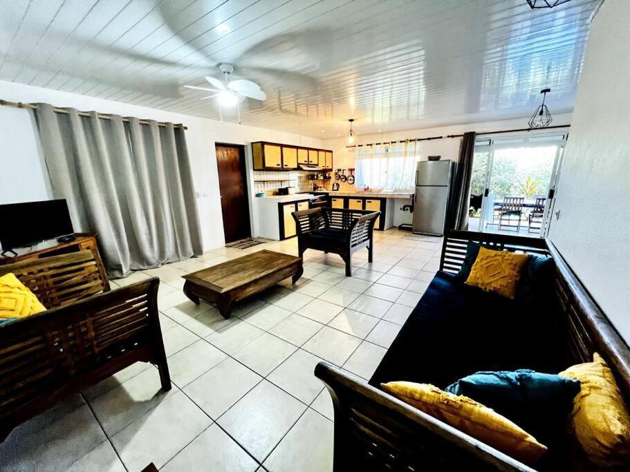 Kahai Lodge Maison Tout Confort Et Spacieuse A Bora Bora Dış mekan fotoğraf